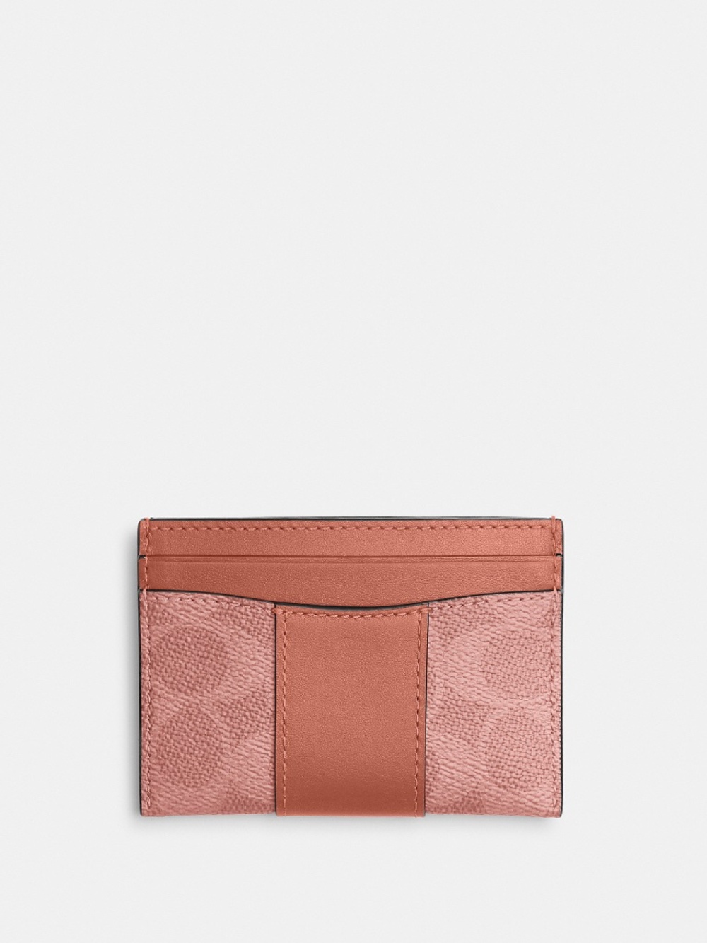 Coach Essential Card Case In Signature Canvas - Picture 2 of 7